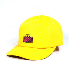 Boné walls poms strapback amarelo Boné walls poms strapback amarelo