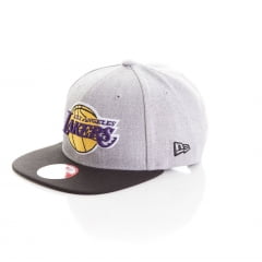 Bone New Era 9fifty Los Angeles Lakers cinza blk Bone New Era 9fifty Los Angeles Lakers cinza blk