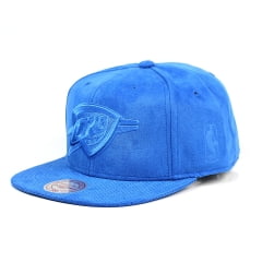 Bone Oklahoma City Thunder Mitchell and Ness snapback azul Bone Oklahoma City Thunder Mitchell and Ness snapback azul