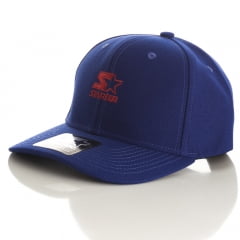 Bone Starter aba curva snapback azul Bone Starter aba curva snapback azul